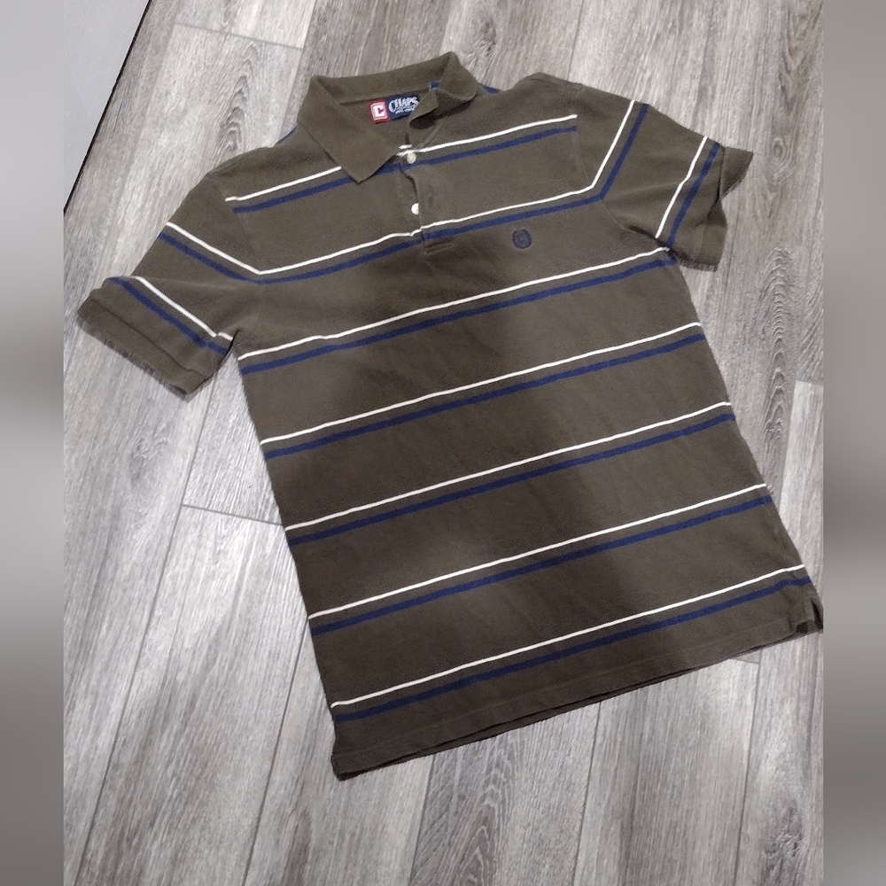 Men's Chaps Brown Polo Size Medium